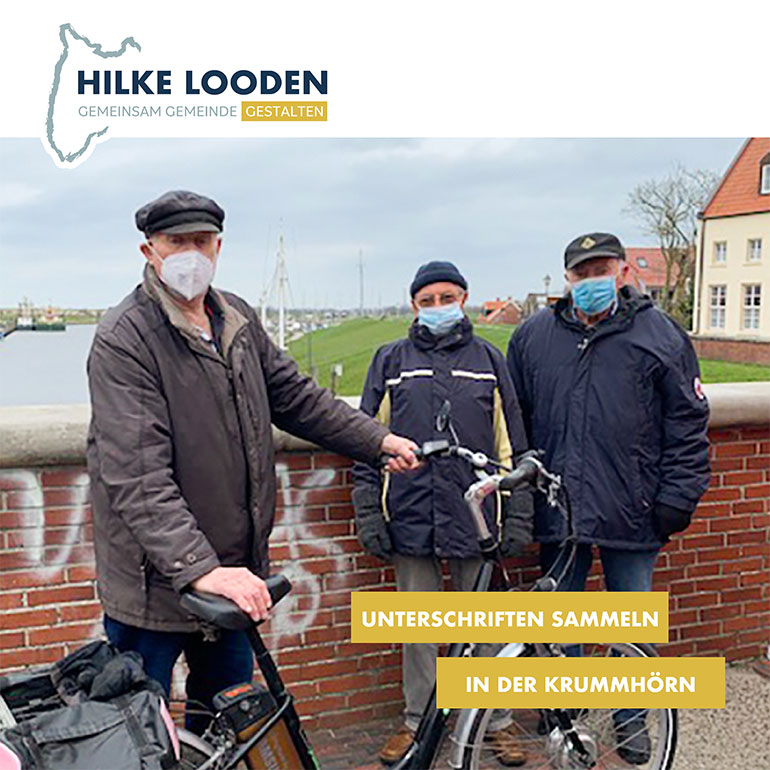 Hilke Looden | Unterschriften sammeln