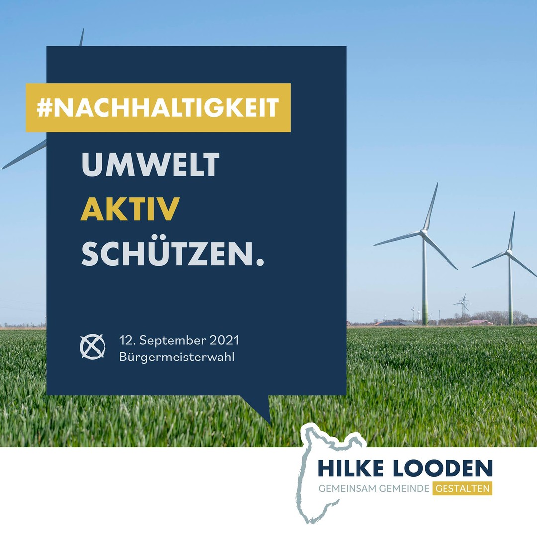 Hilke Looden Gemeinsam Umwelt Schützen Wahlprogramm Krummhörn