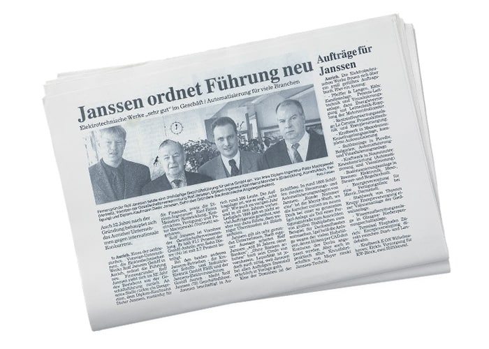Rolf Janssen Historie 2001